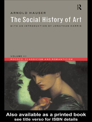 cover image of Social History of Art, Volume 3